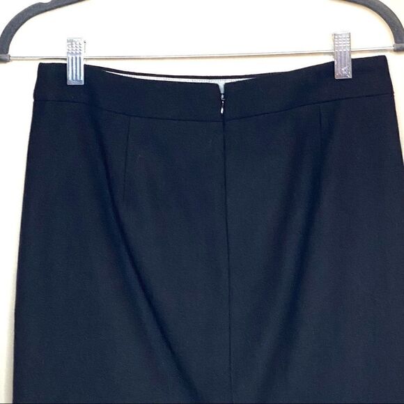 J. Crew Factory black wool pencil skirt size 0 - Picture 6 of 16